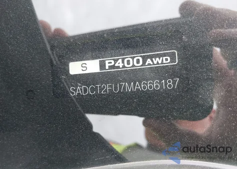 2021 Jaguar F-Pace R-Dynamic S P400 Awd Automatic from USA, damaged, VIN SADCT2FU7MA666187